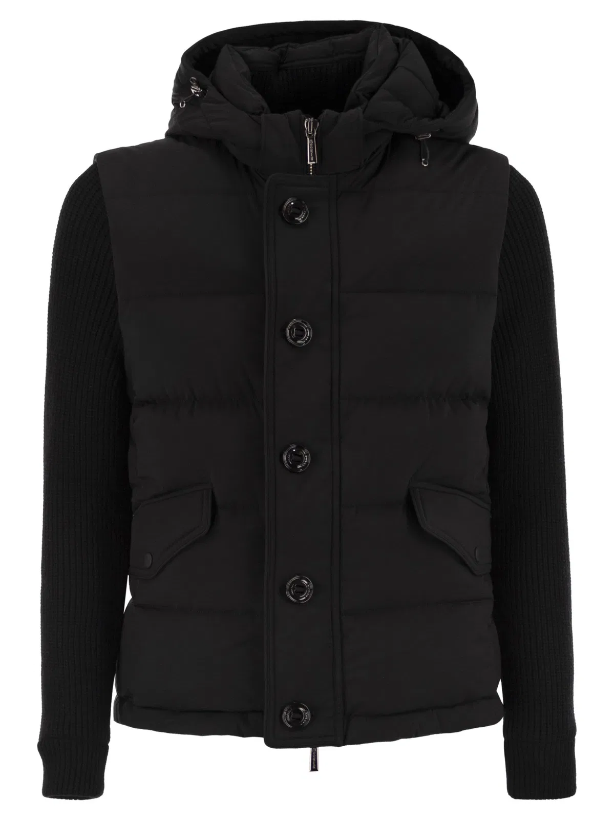Moorer Foscolo-Knm - Bomber Jacket With Knitted