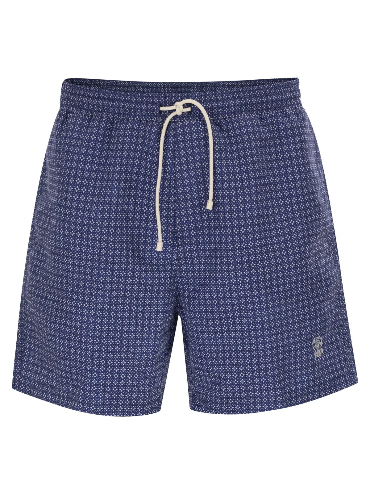 Brunello Cucinelli Nylon Swimsuit With Floral Print