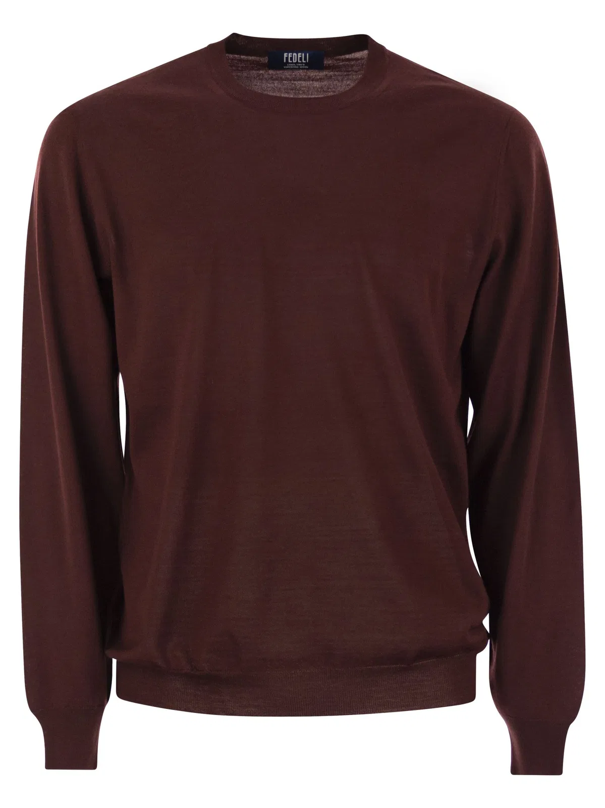 Fedeli Argentina - Crew-Neck Sweater In Superfi