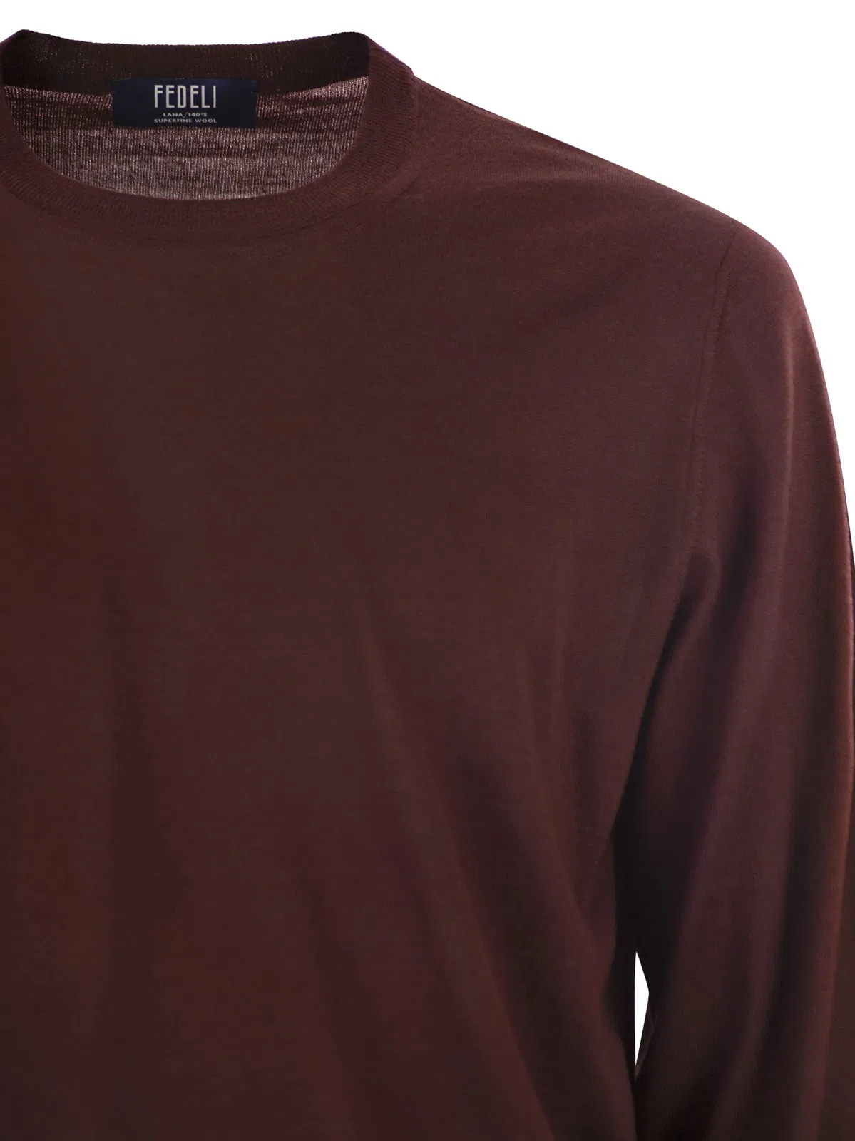 Fedeli Argentina - Crew-Neck Sweater In Superfi