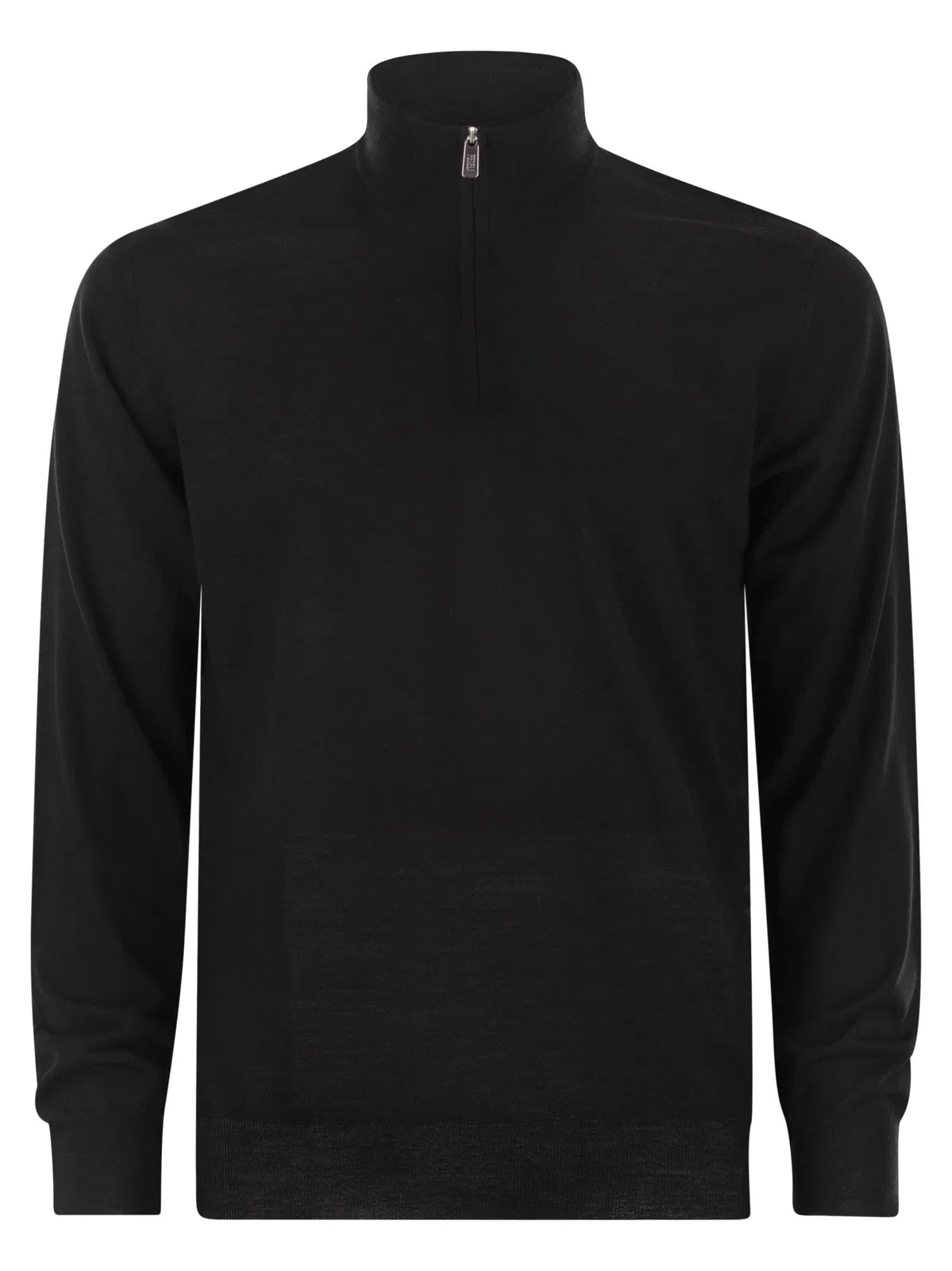 Fedeli Favonio - Superfine Wool Half-Zip Sweate