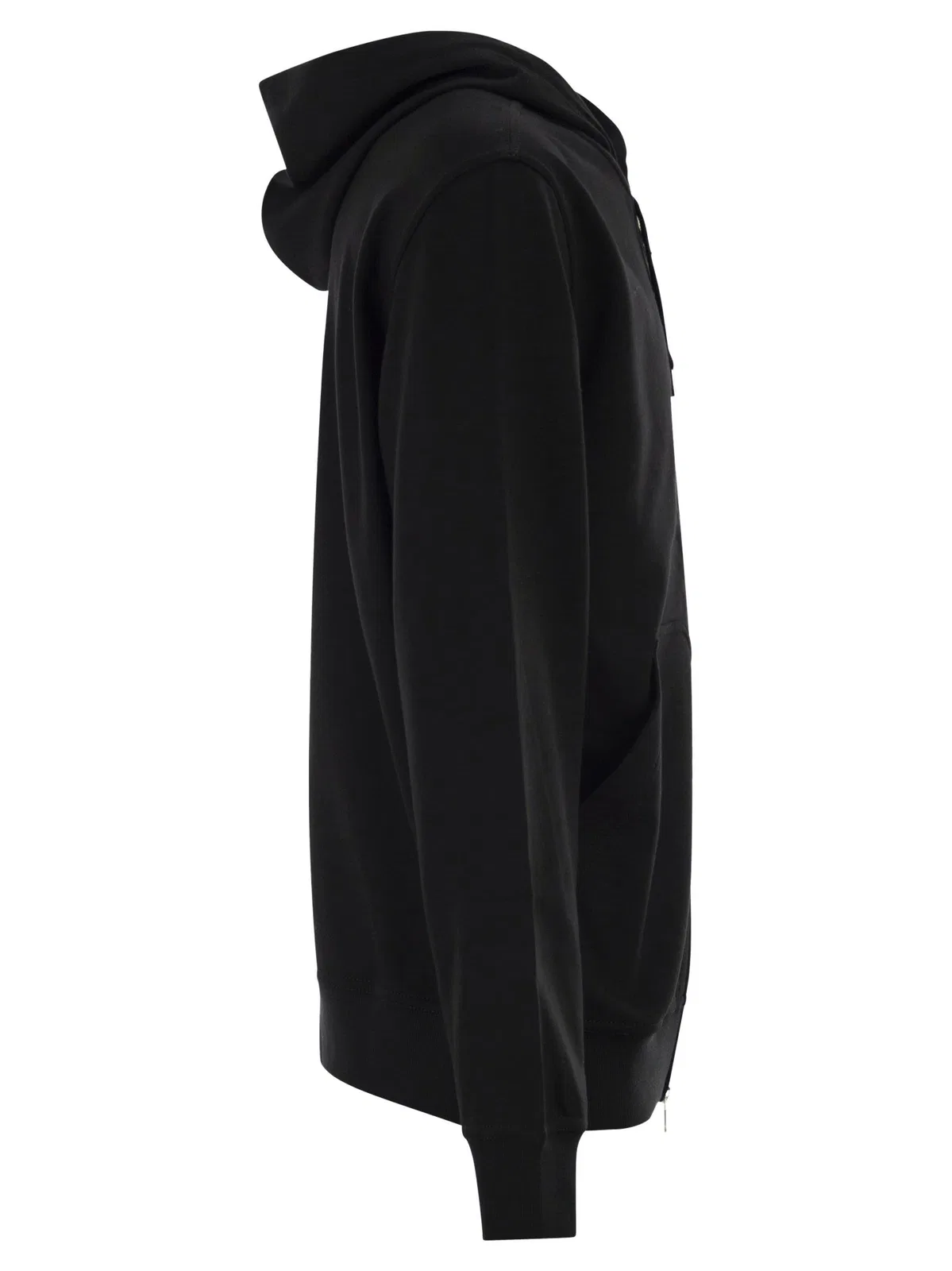 Brunello Cucinelli Cotton Fleece Topwear With Zip And Hood