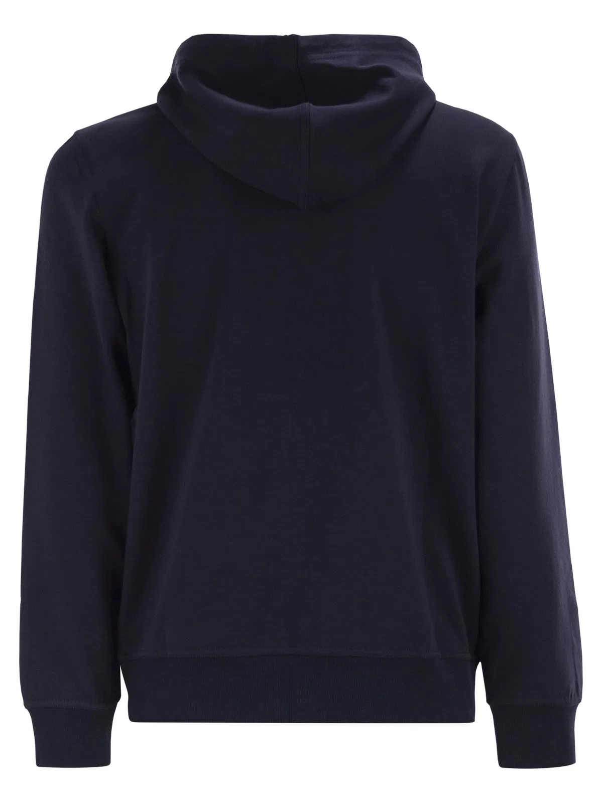 Brunello Cucinelli Cotton Fleece Topwear With Zip And Hood