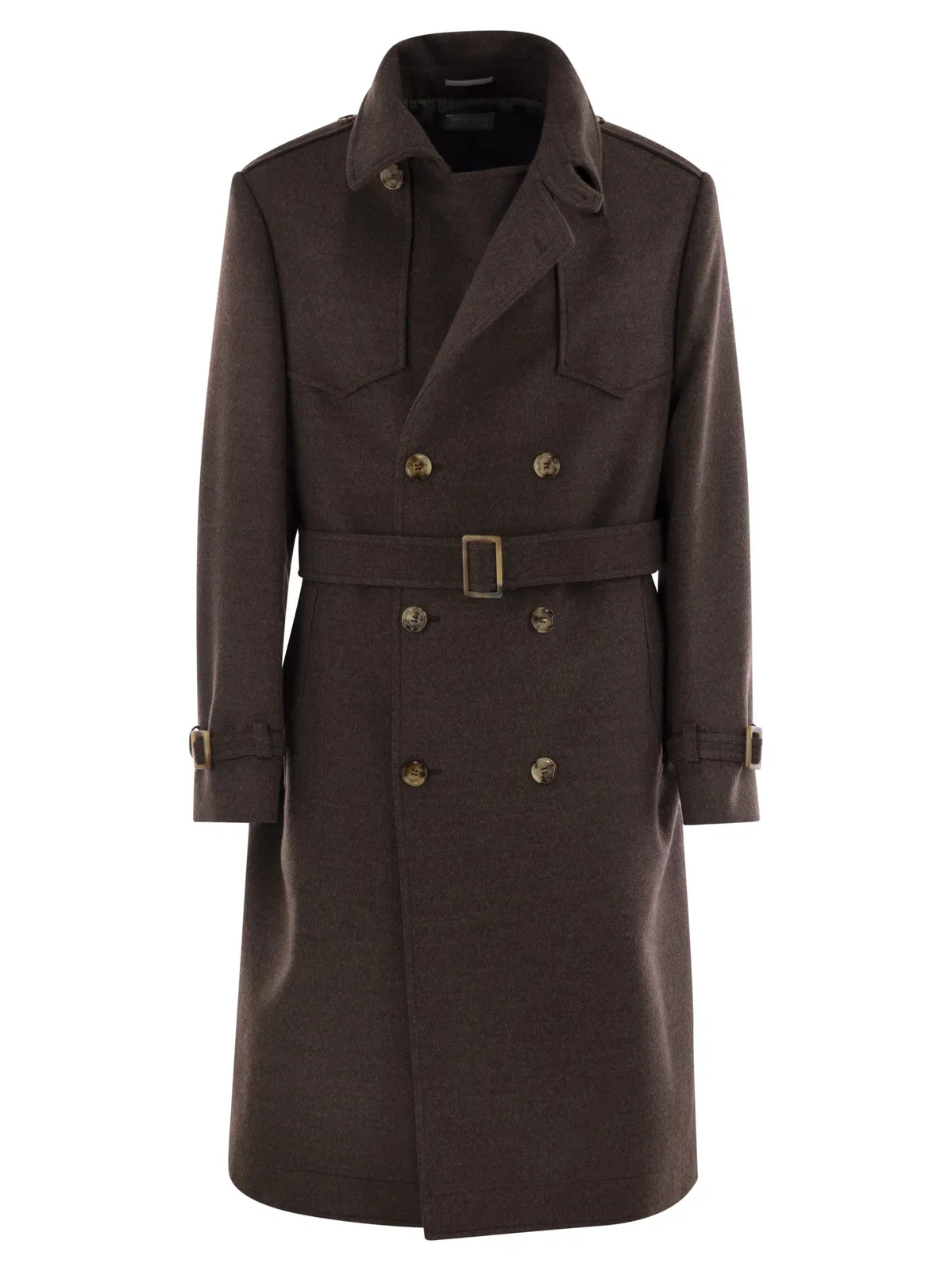 Brunello Cucinelli Wool Trench