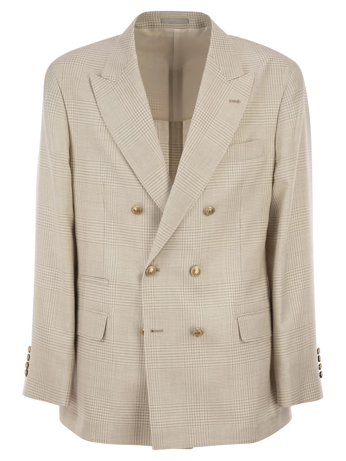 Brunello Cucinelli Deconstructed One-And-A-Half-Breasted Ja