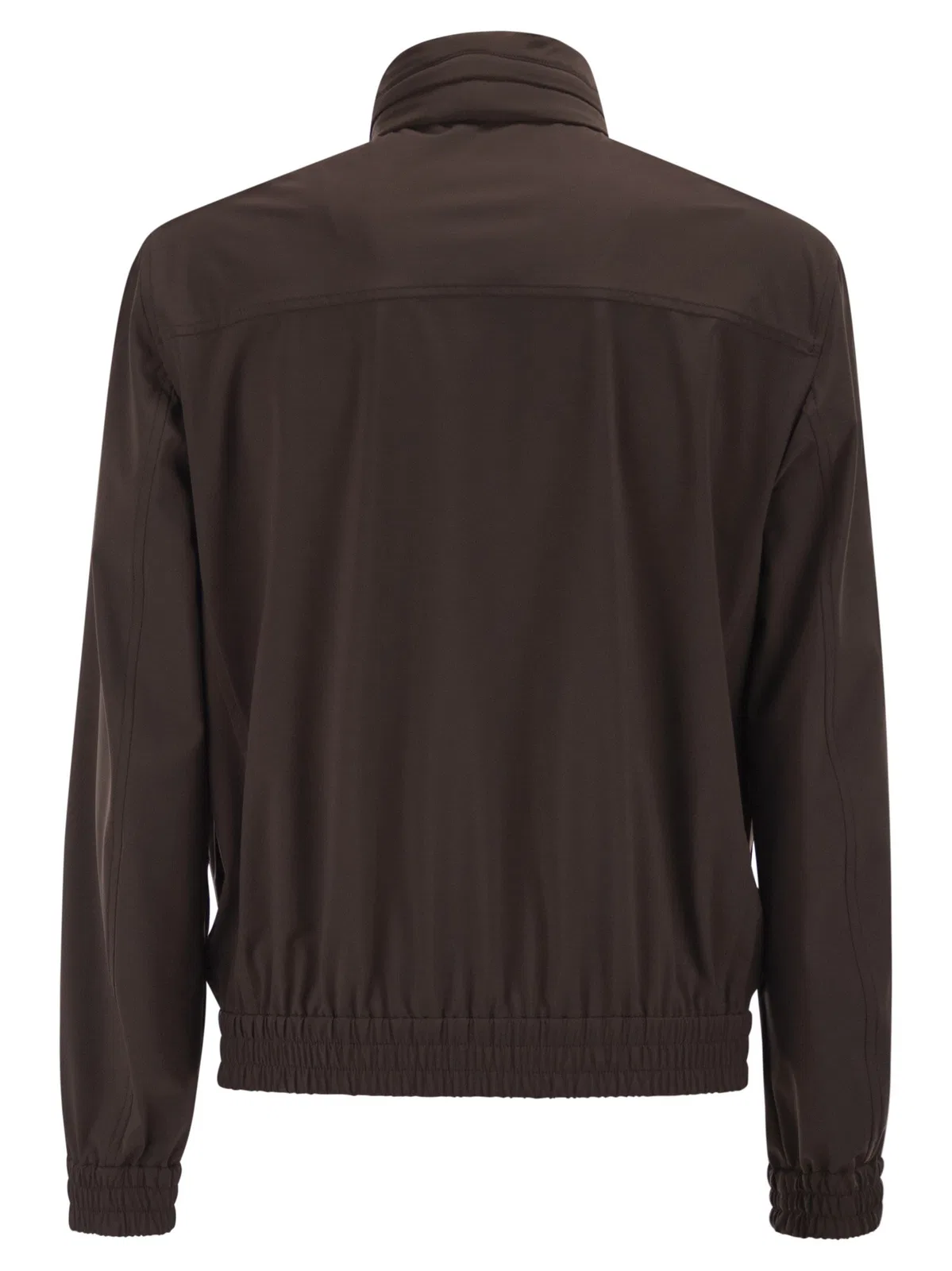 Brunello Cucinelli Nylon Jacket With Membrane And Detachabl