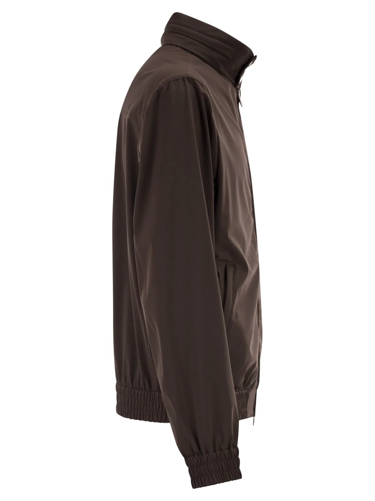 Brunello Cucinelli Nylon Jacket With Membrane And Detachabl