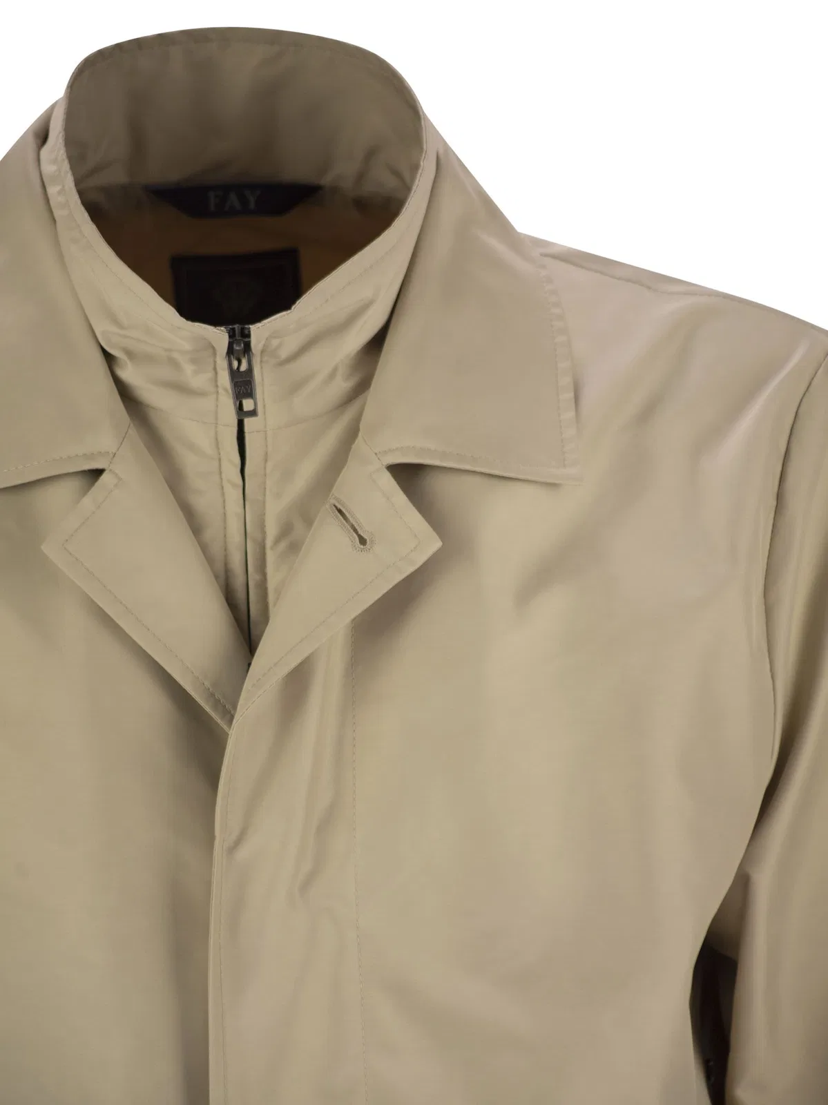 Fay Morning Coat In Technical Cotton