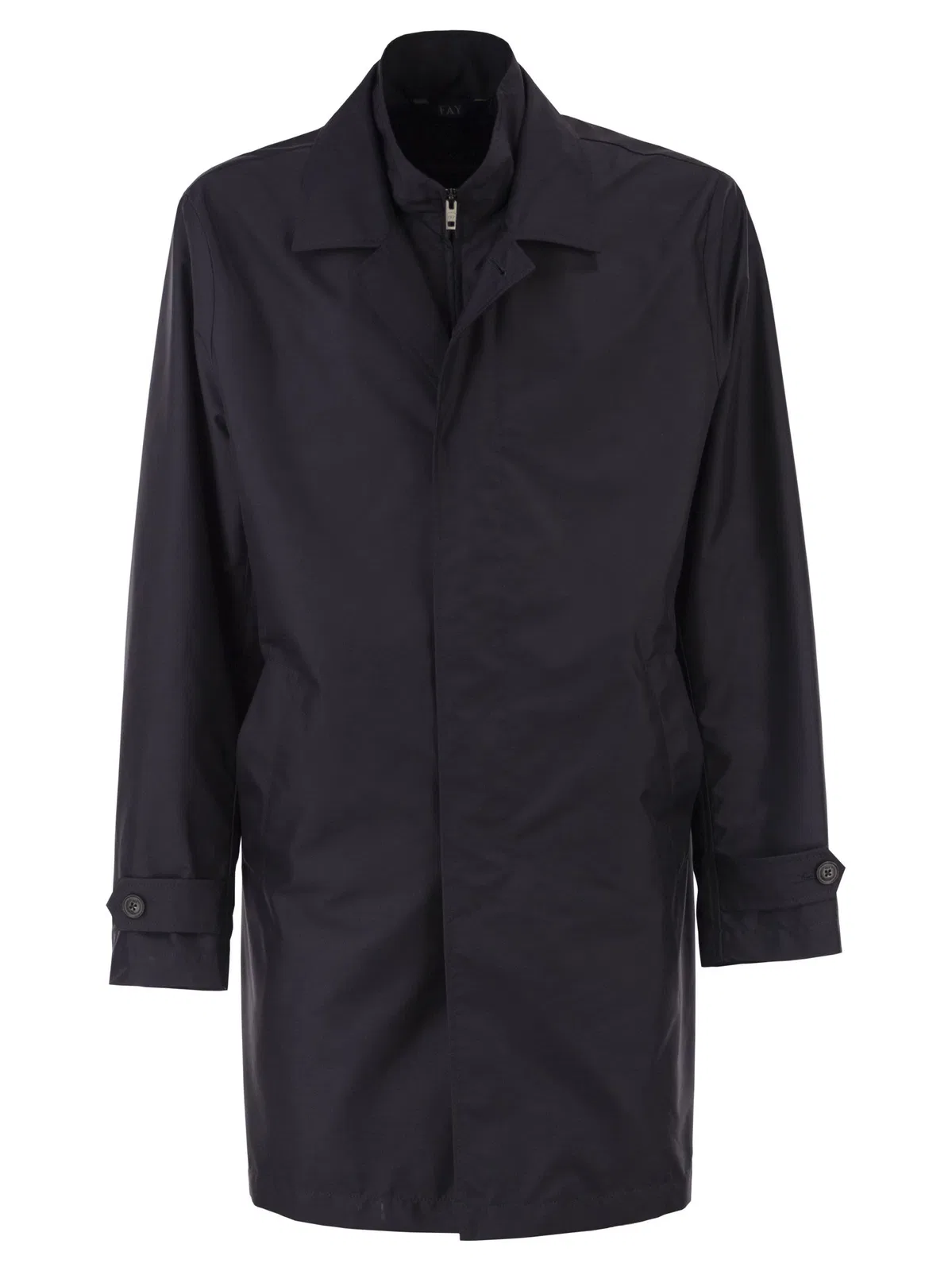 Fay Morning Coat In Water-Repellent Technica
