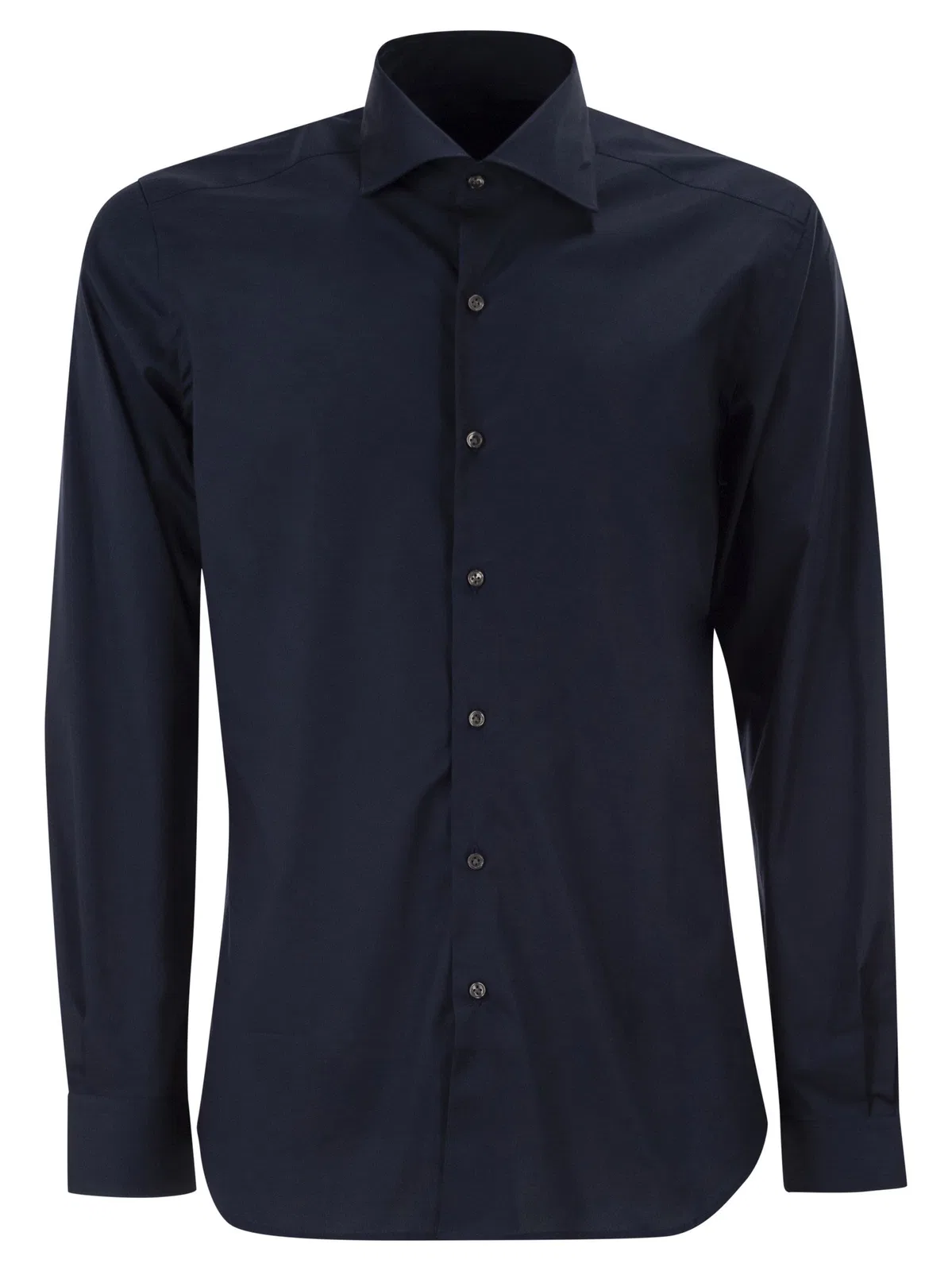Fay Regular Fit Shirt In Stretch Poplin