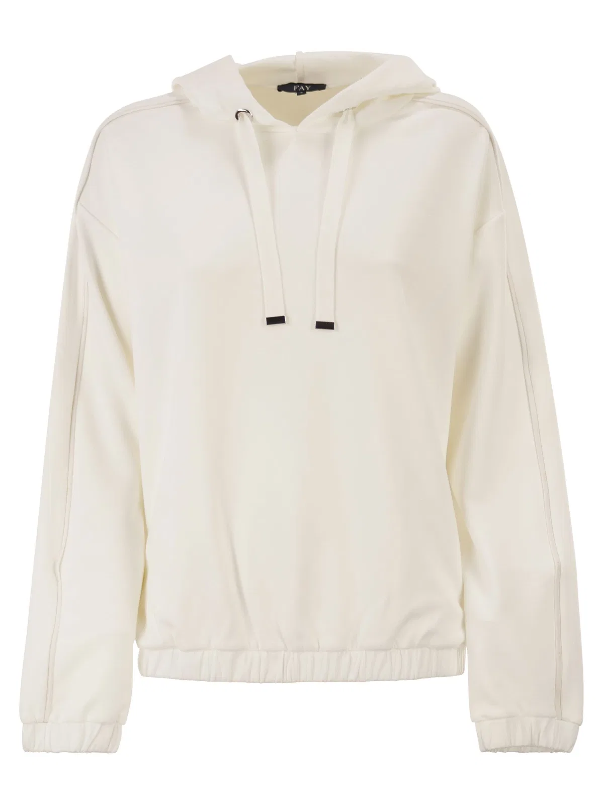 Fay Jersey Hooded Sweatshirt