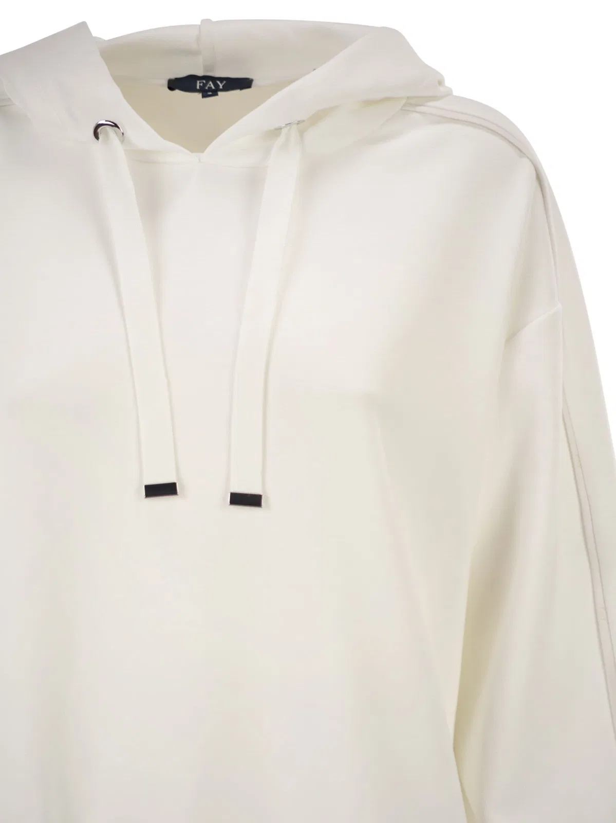 Fay Jersey Hooded Sweatshirt