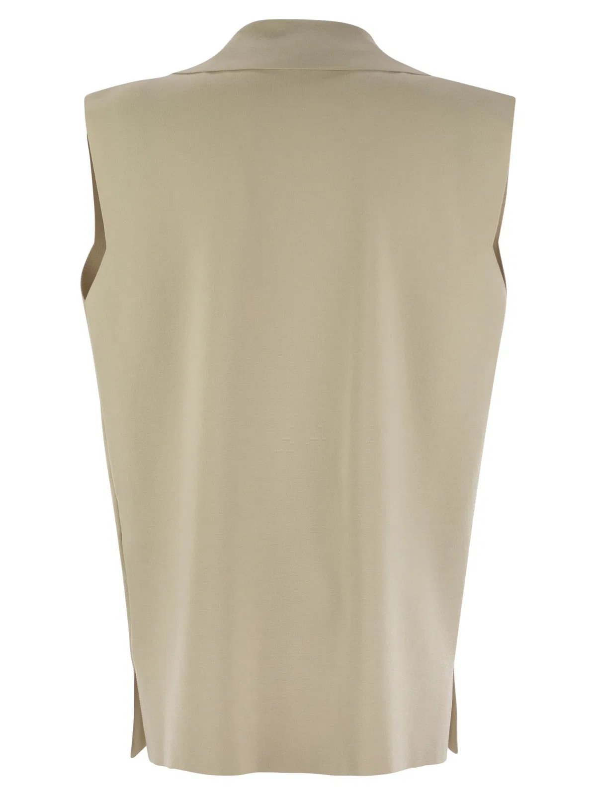 Fay Technical Viscose Knitted Vest
