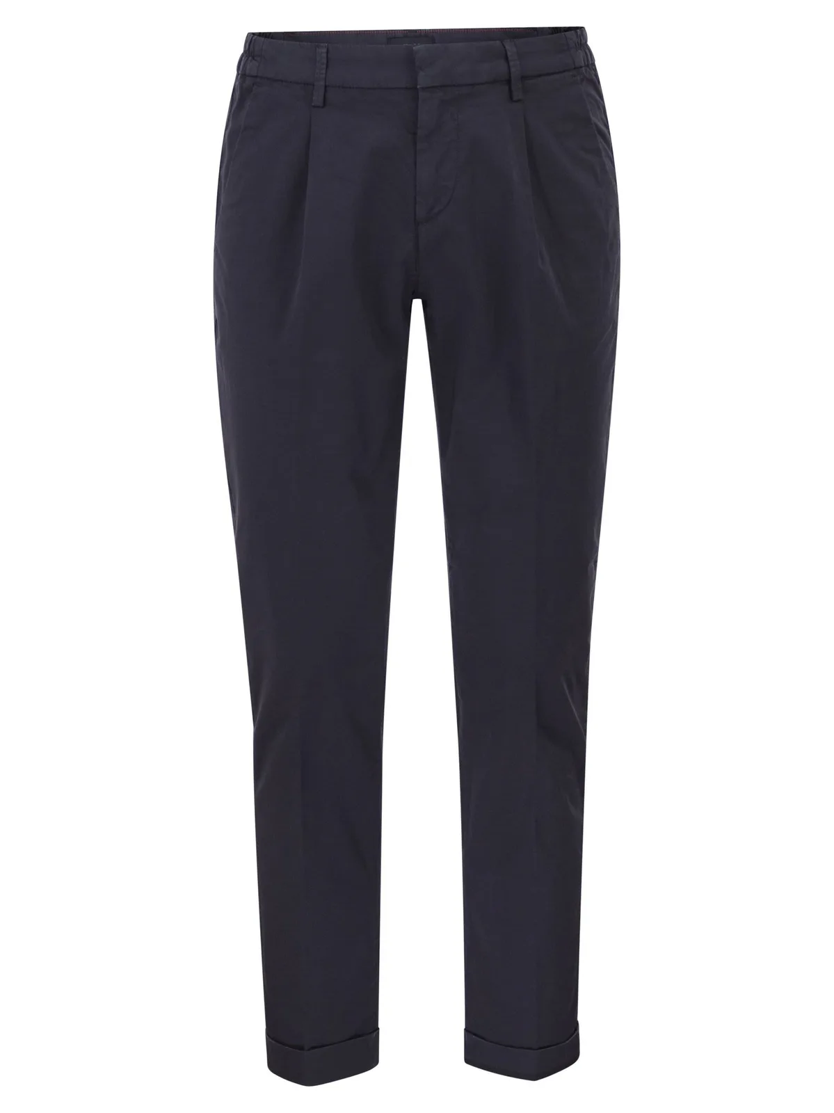 Fay Slim Fit Trousers In Stretch Gabardine