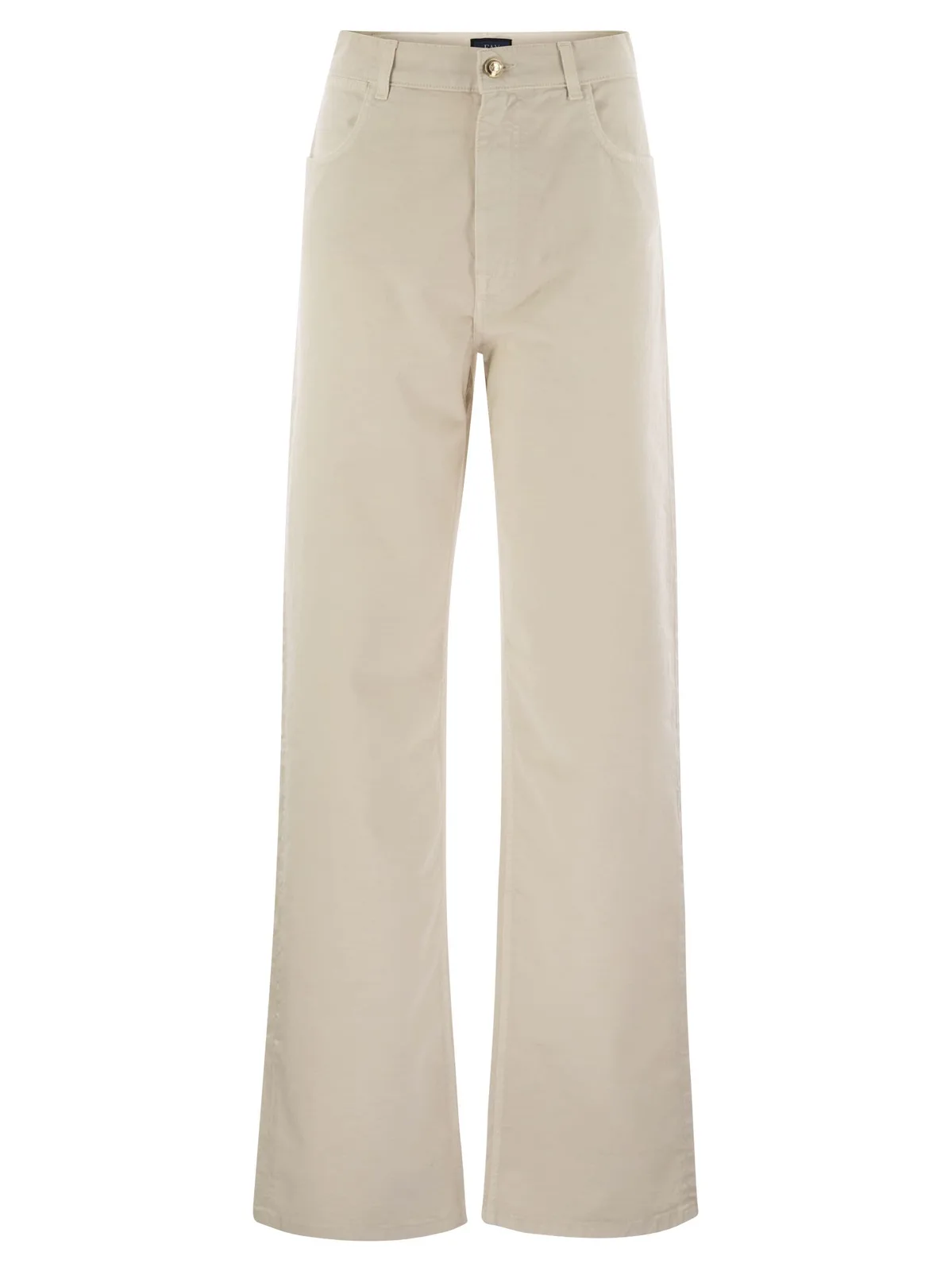 Fay 5-Pocket Trousers In Stretch Cotton Dril