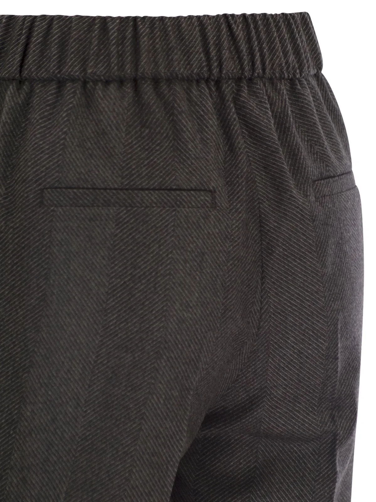 Peserico Stretch Virgin Wool Trousers