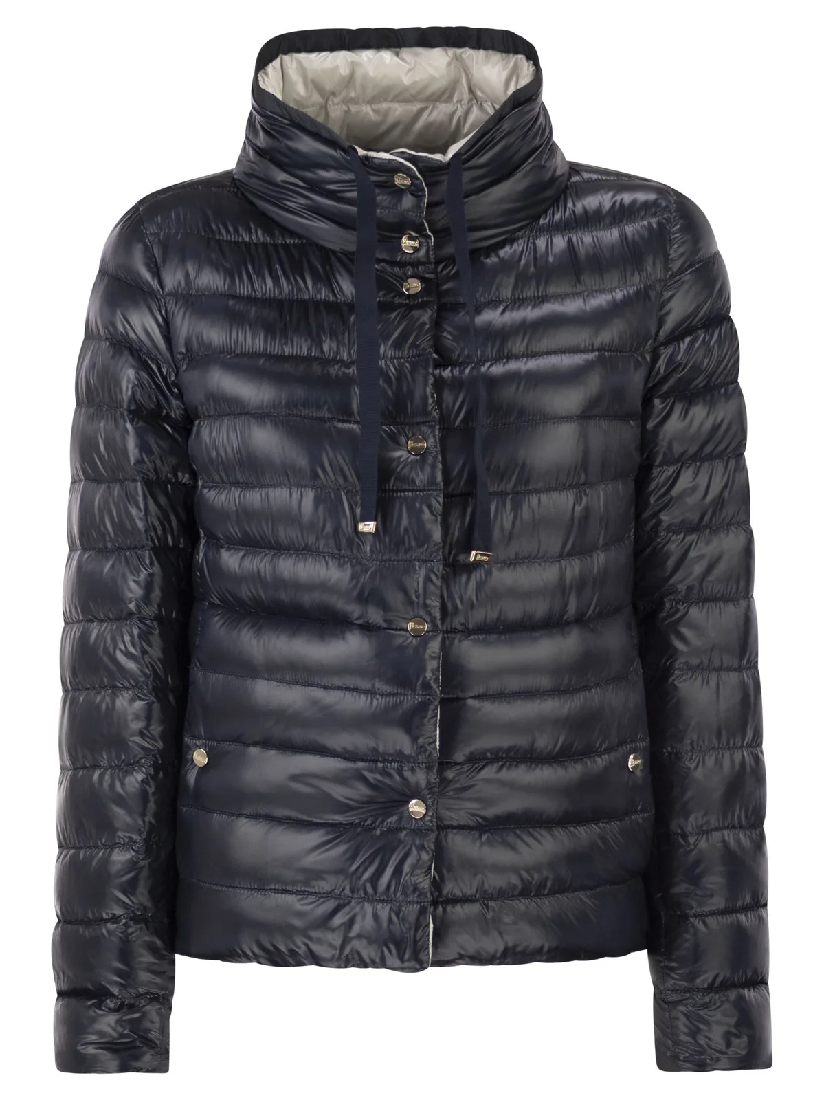 Herno Reversible Ultra-Light Nylon Down Jacket