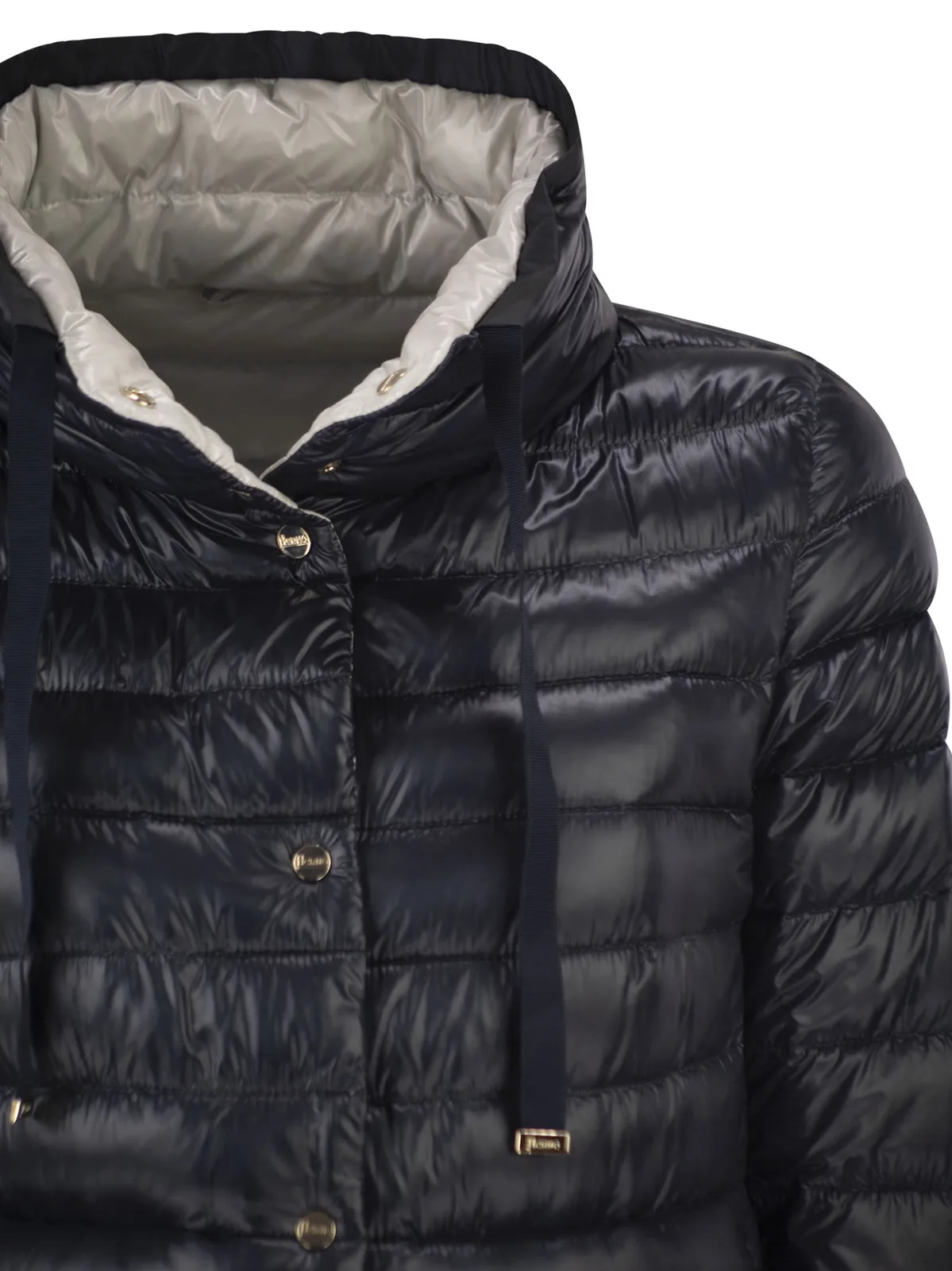 Herno Reversible Ultra-Light Nylon Down Jacket