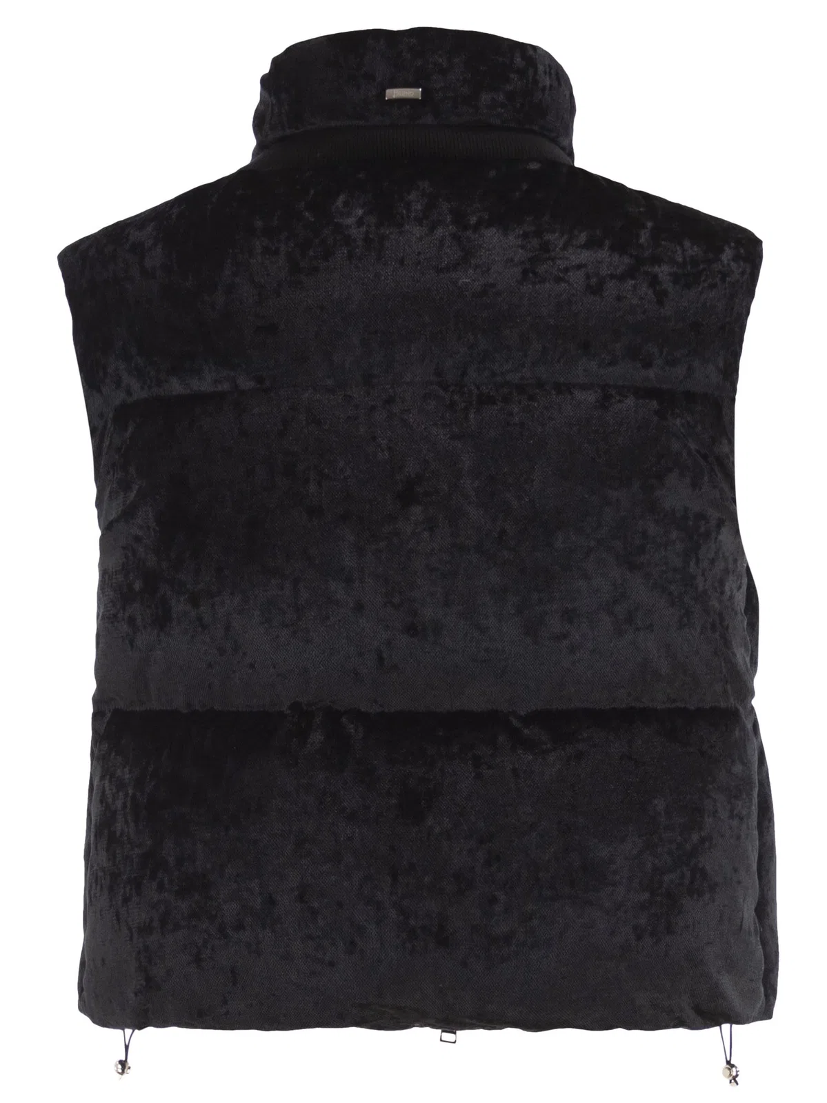 Herno Velvet-Effect Padded Gilet