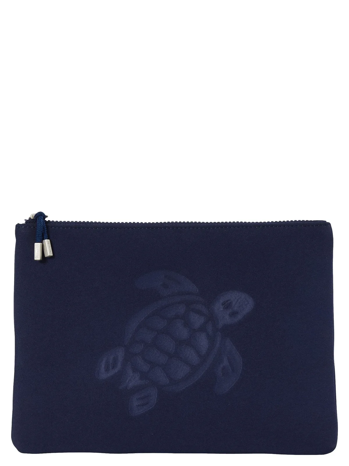 Vilebrequin Flat Pouch With Embossed Turtle Logo