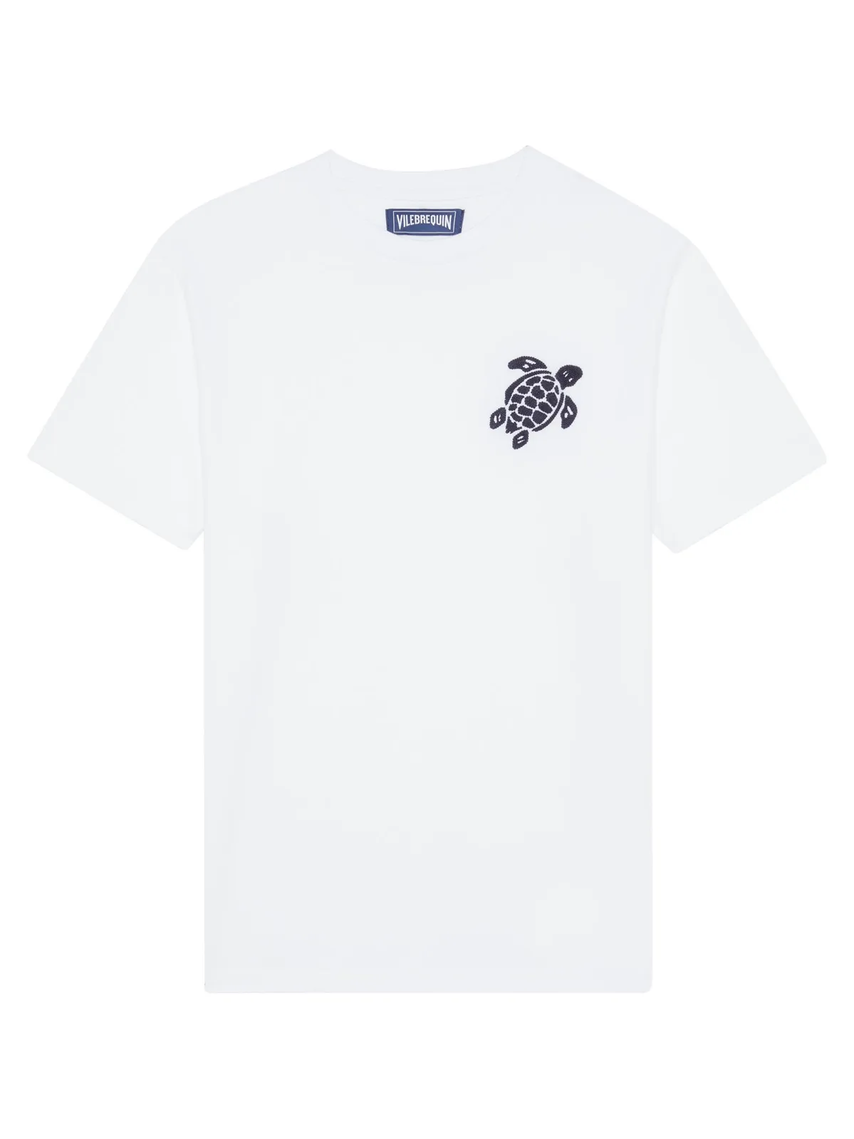 Vilebrequin Organic Cotton T-Shirt With Turtle Print