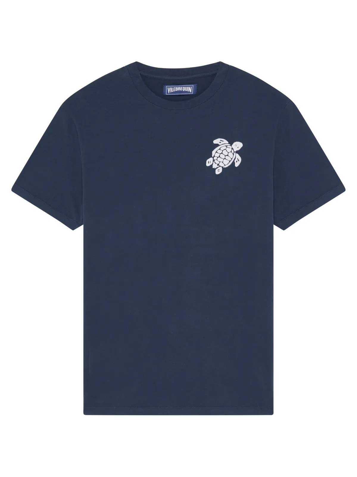 Vilebrequin Organic Cotton T-Shirt With Turtle Print