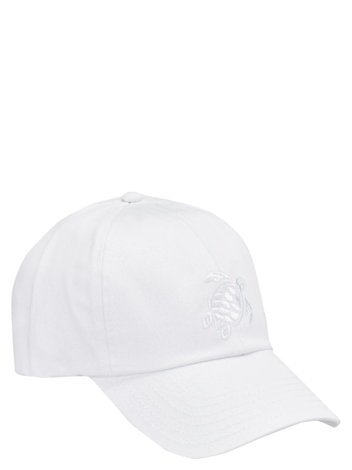 Vilebrequin Kidsโ Cotton Cap With Embroidered Turtle
