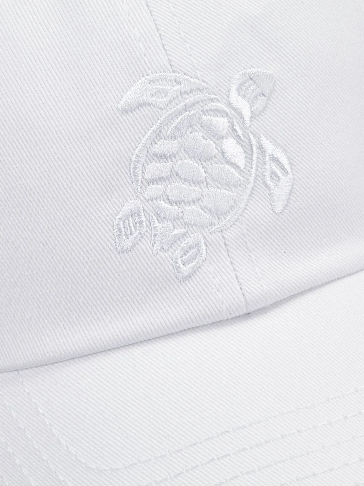Vilebrequin Kidsโ Cotton Cap With Embroidered Turtle