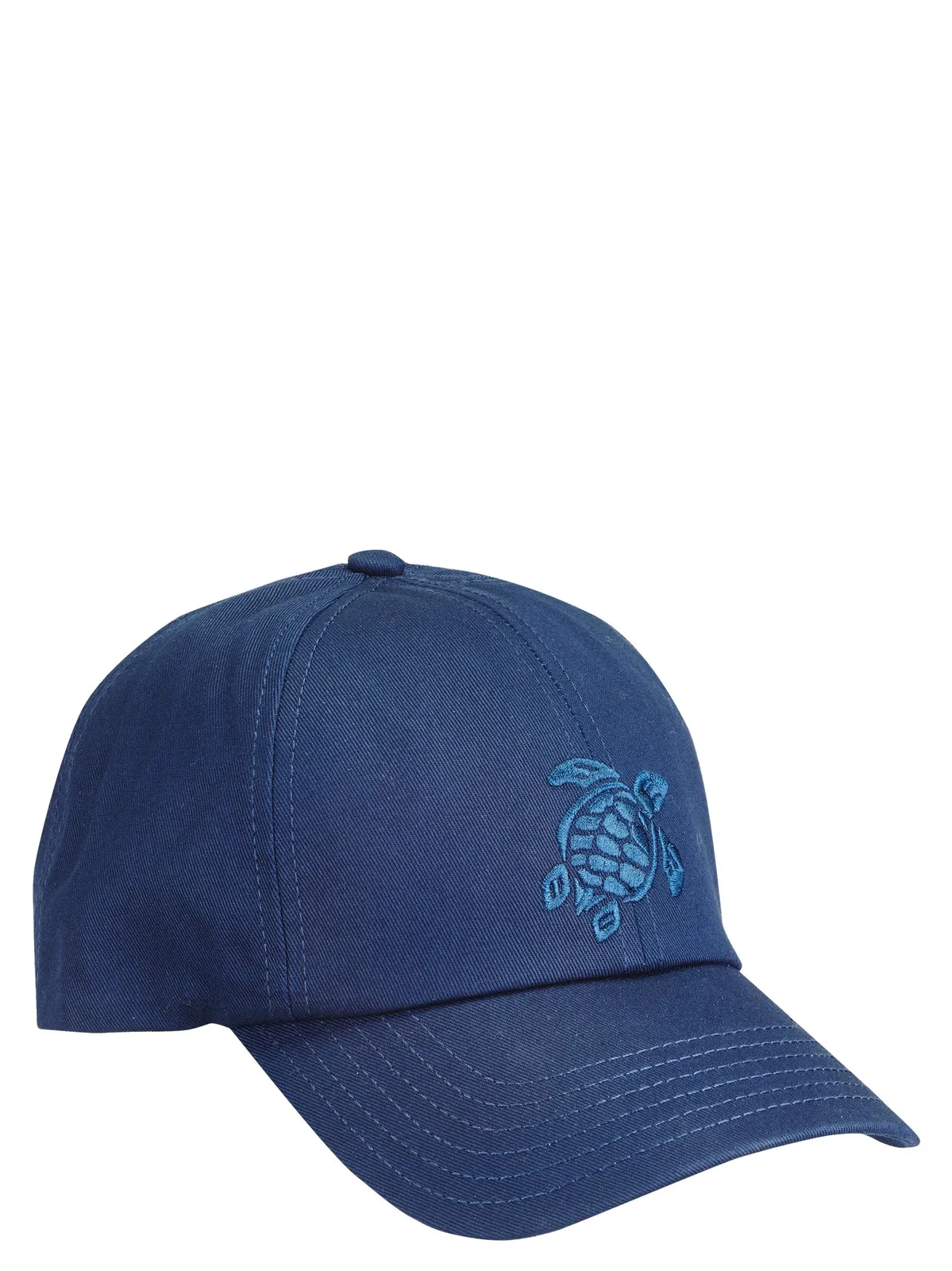 Vilebrequin Kidsโ Cotton Cap With Embroidered Turtle