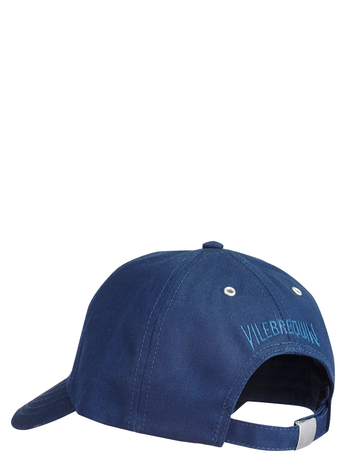 Vilebrequin Kidsโ Cotton Cap With Embroidered Turtle