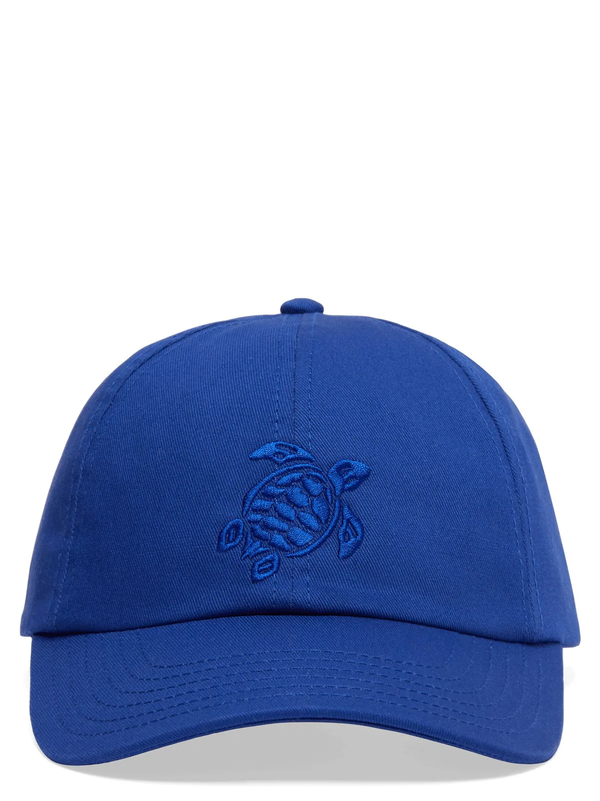 Vilebrequin Kids’ Cotton Cap With Embroidered Turtle