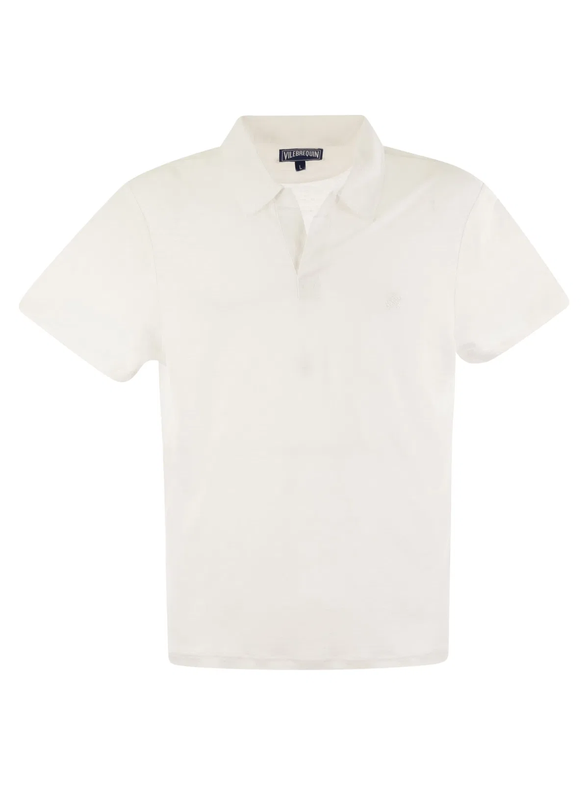 Vilebrequin Short-Sleeved Linen Polo Shirt