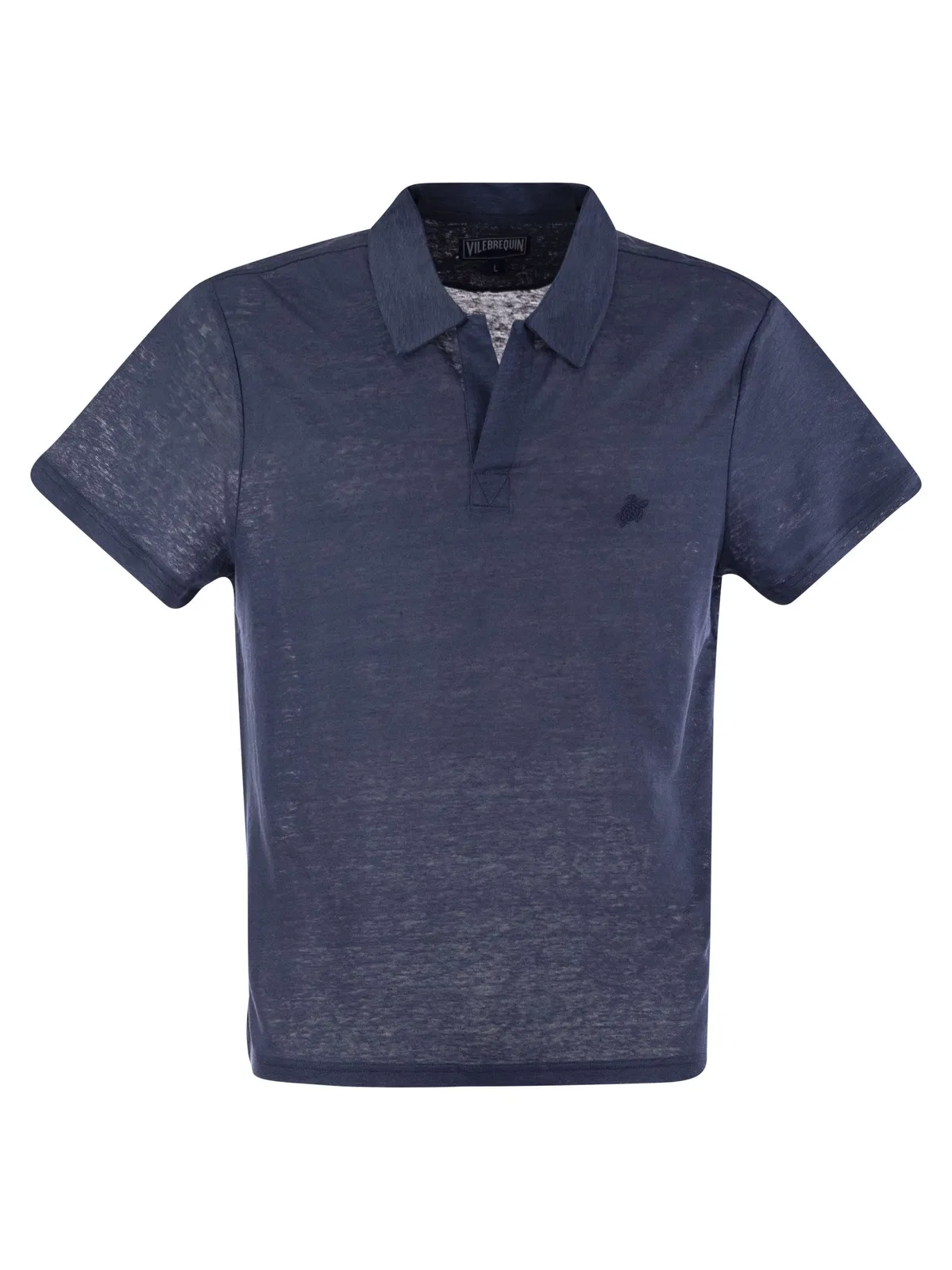 Vilebrequin Short-Sleeved Linen Polo Shirt