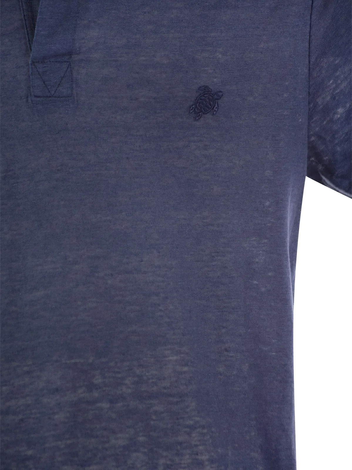 Vilebrequin Short-Sleeved Linen Polo Shirt