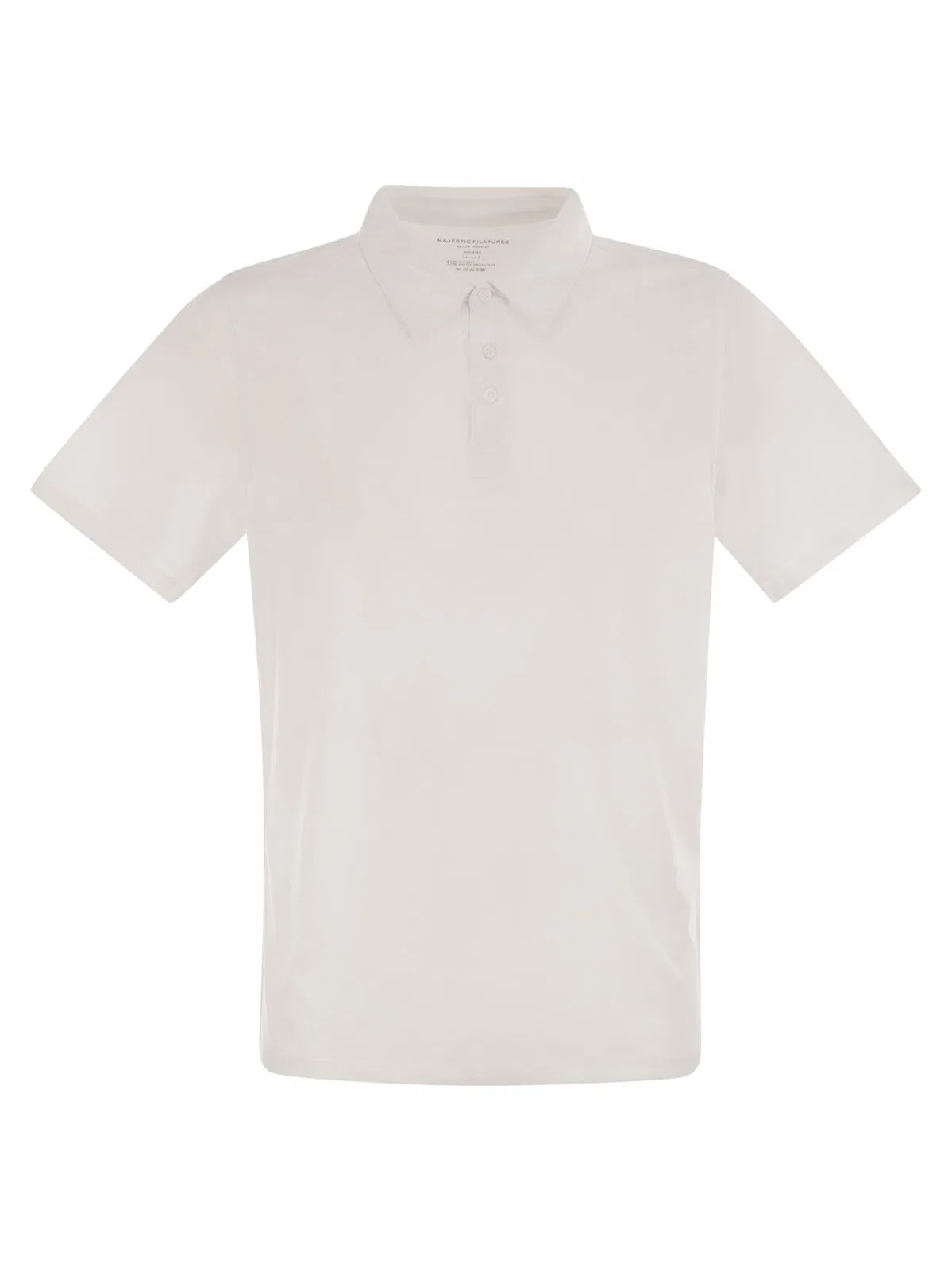 Majestic Cotton And Lyocell Polo Shirt