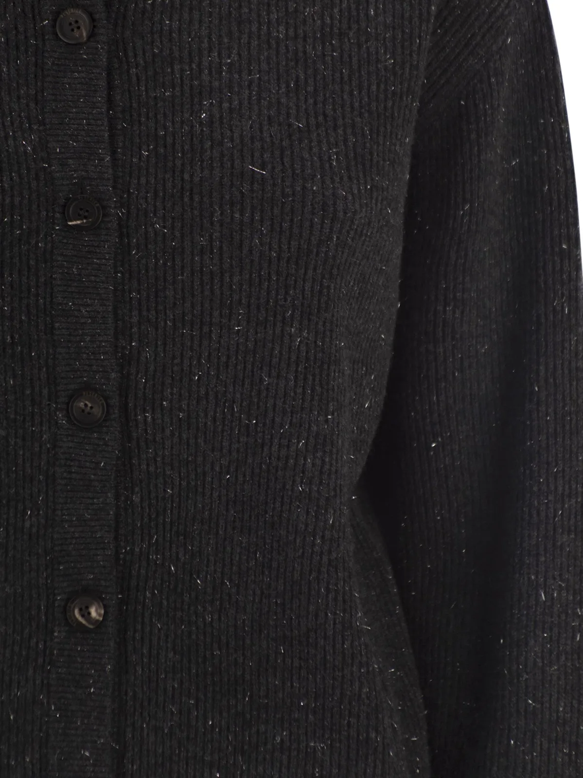 Peserico Cardigan With Buttons In Wool, Silk And 