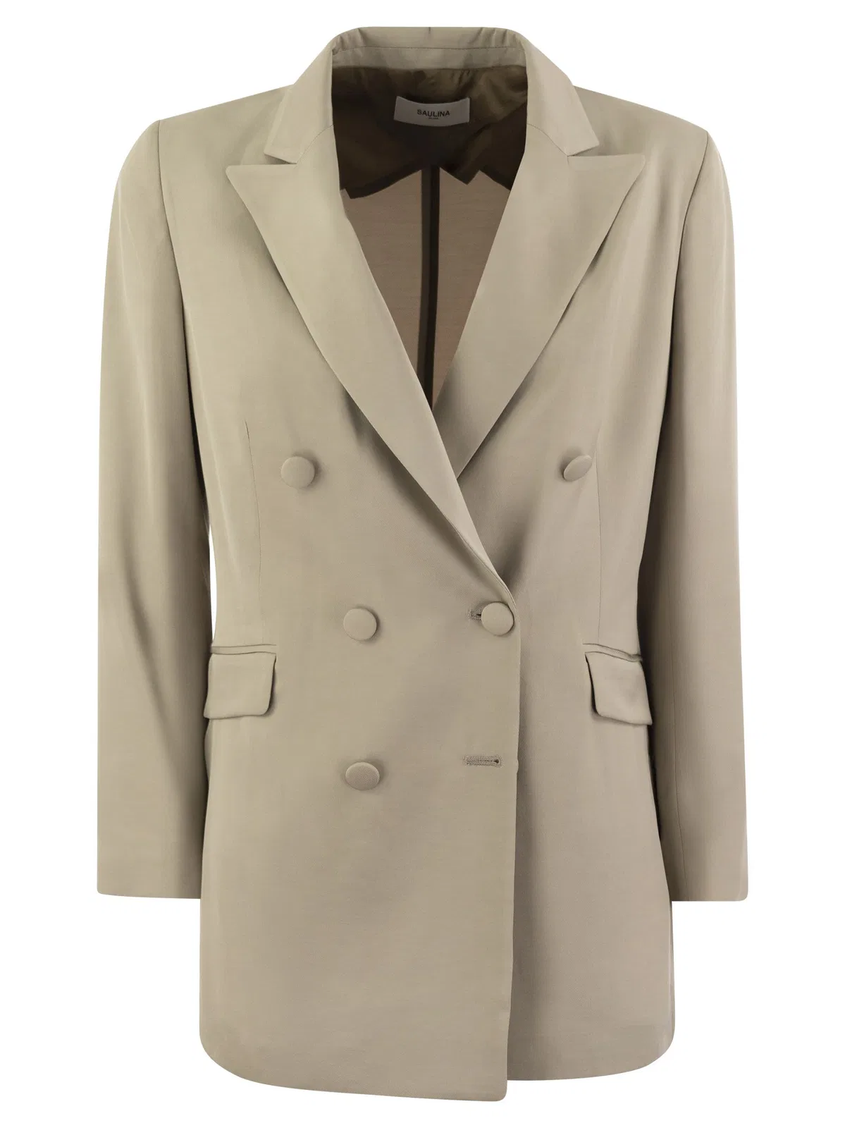 Saulina Anita - Viscose Double-Breasted Blazer