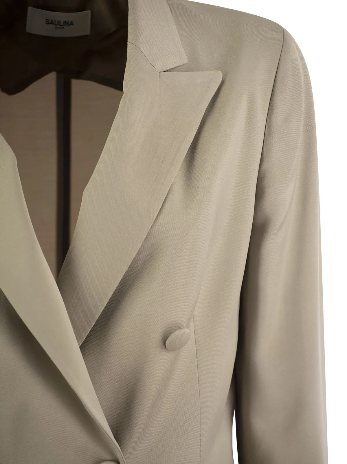 Saulina Anita - Viscose Double-Breasted Blazer
