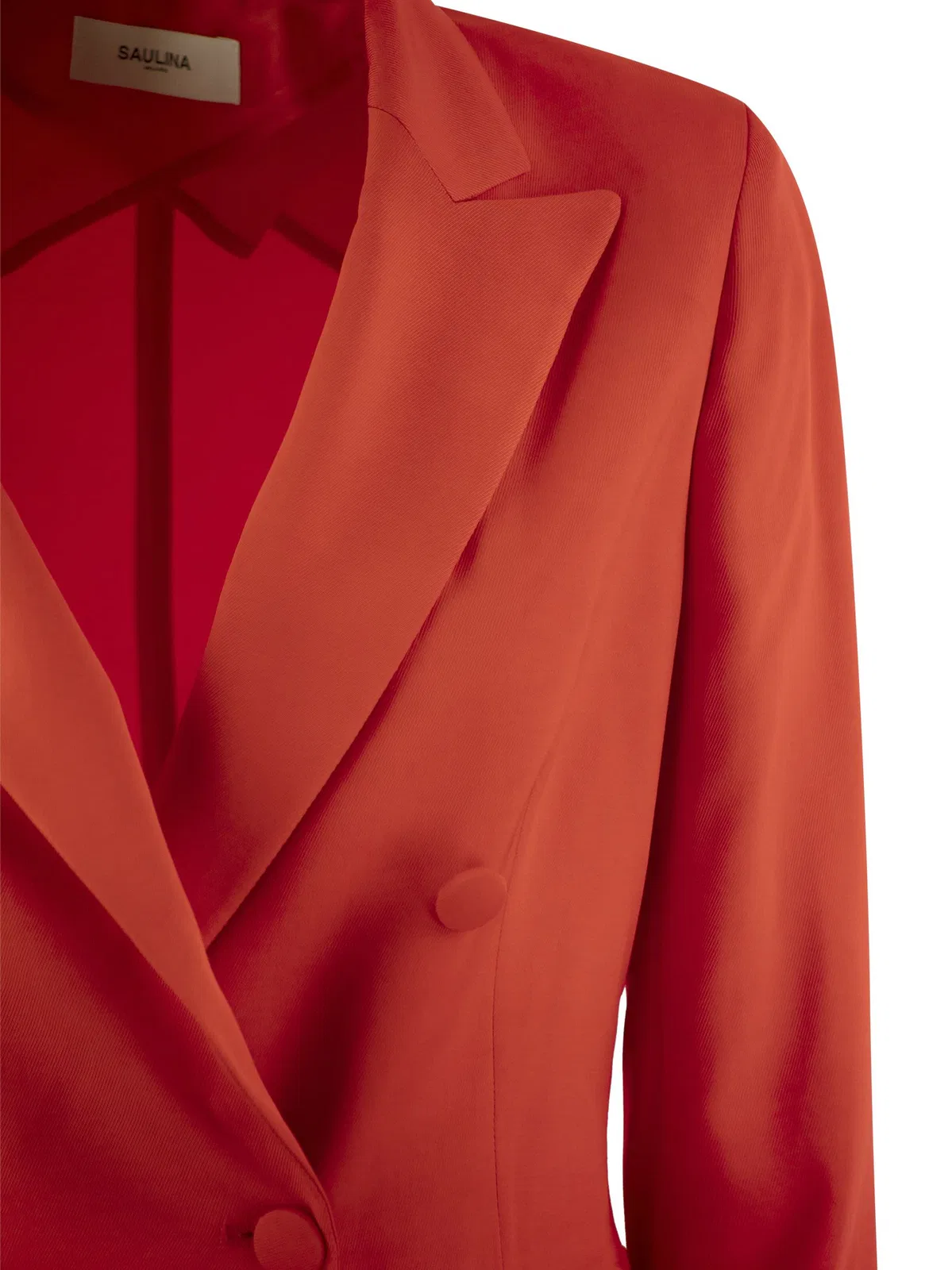 Saulina Anita - Viscose Double-Breasted Blazer
