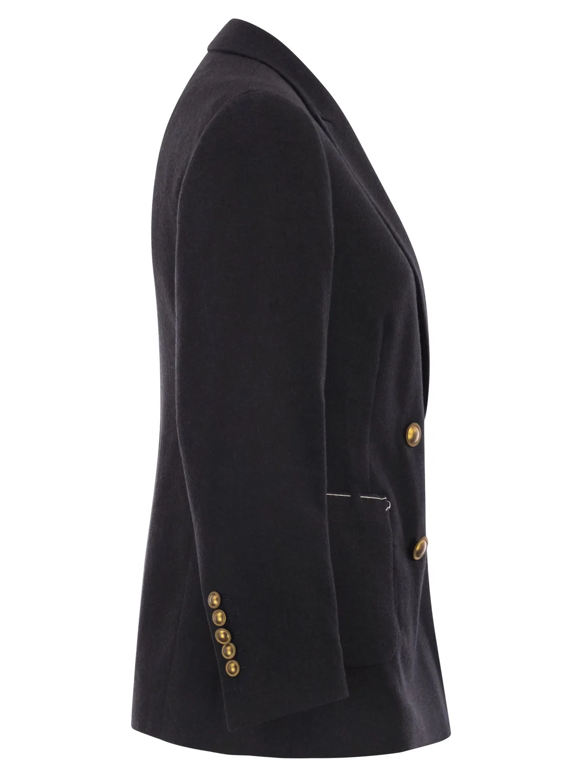 Saulina Assunta - Jacket In Virgin Wool And Visc