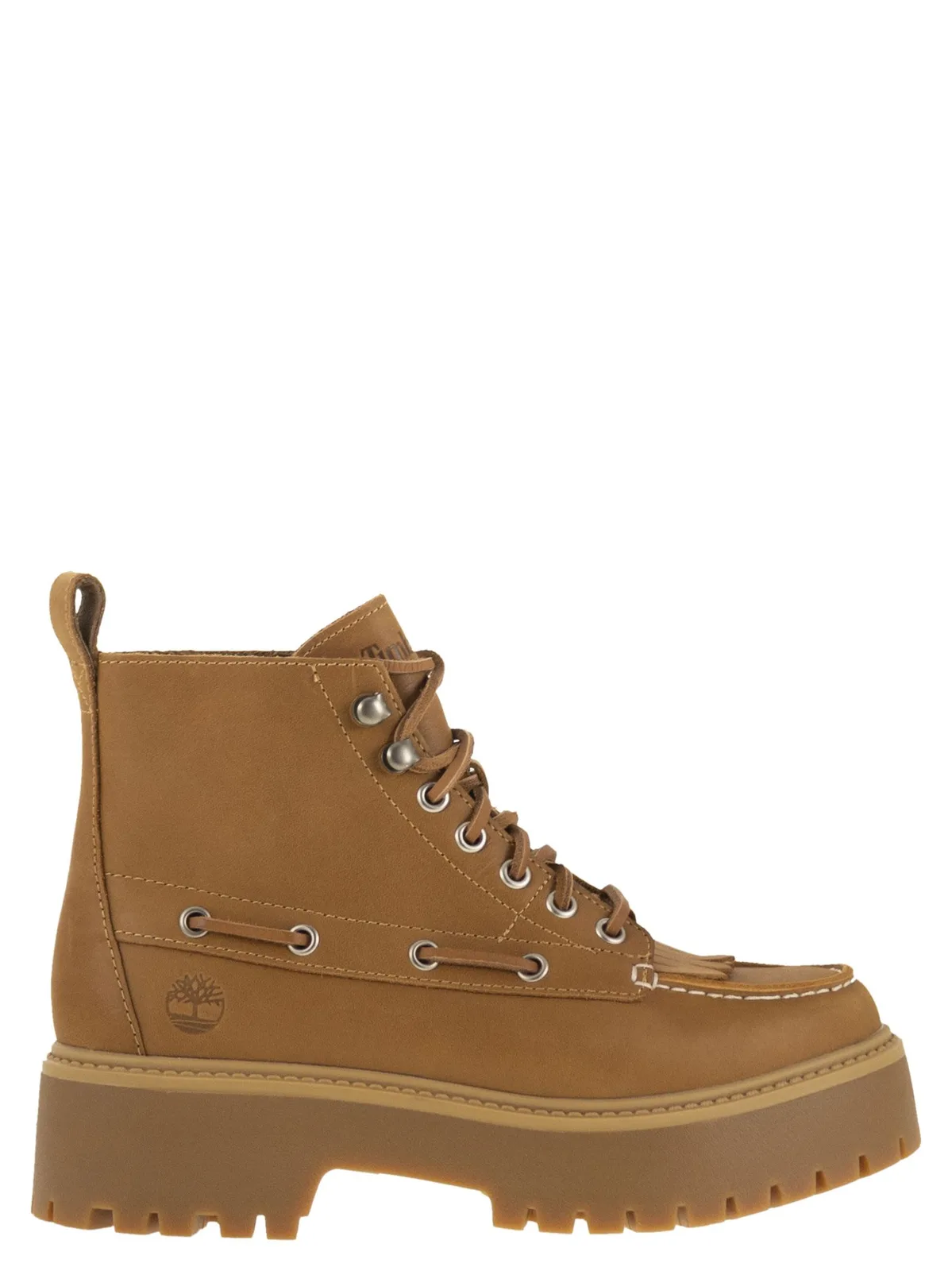 Timberland Stone Street - Fringed Boot With Platfor