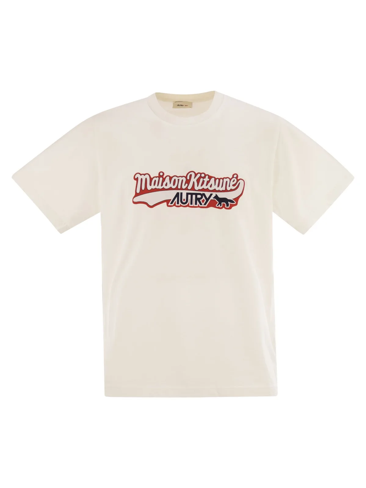 Autry x Maison Kitsuné T-Shirt With Autry X Maison Kitsuné Logo