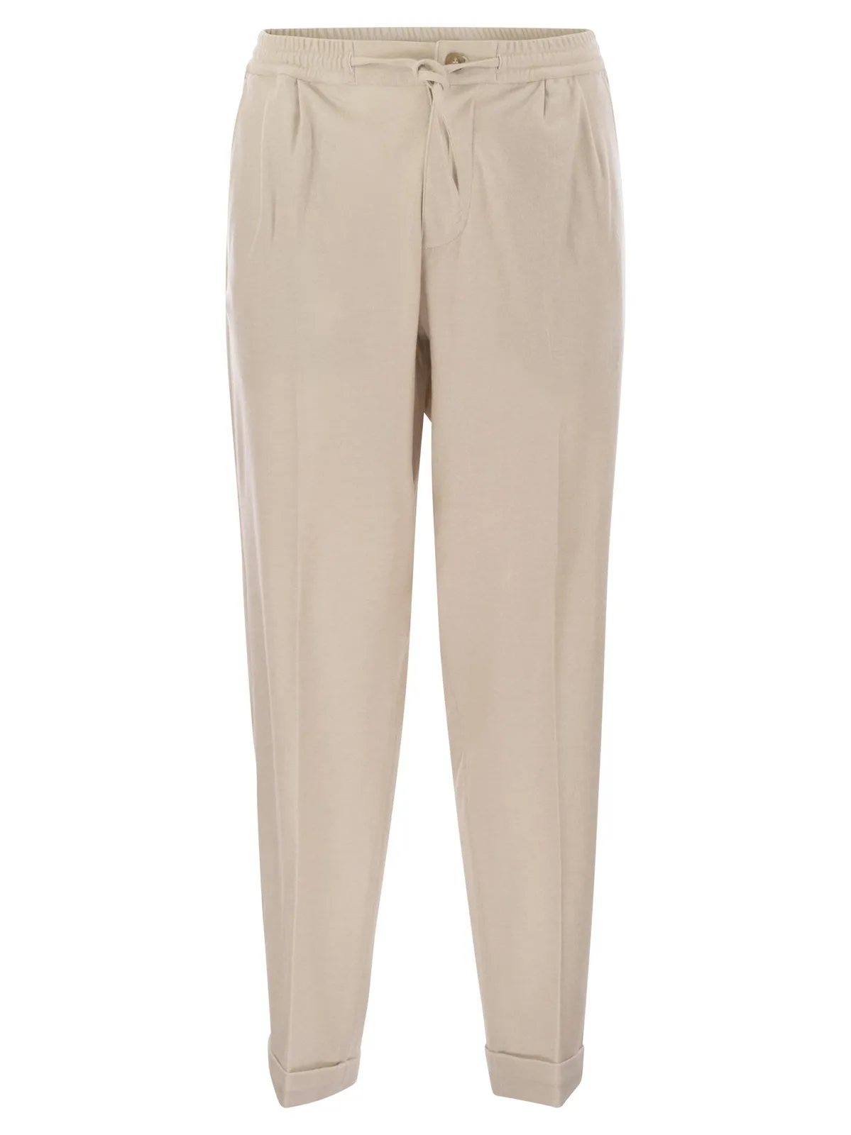 Fedeli Harvard - Soft Cashmere Flannel Trousers