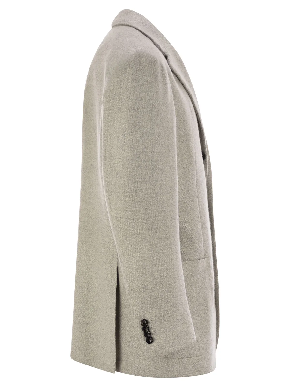 Kiton Single-Breasted Cashmere Jacket