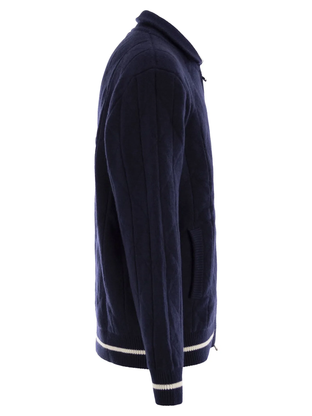 Kiton Cashmere Bomber Jacket