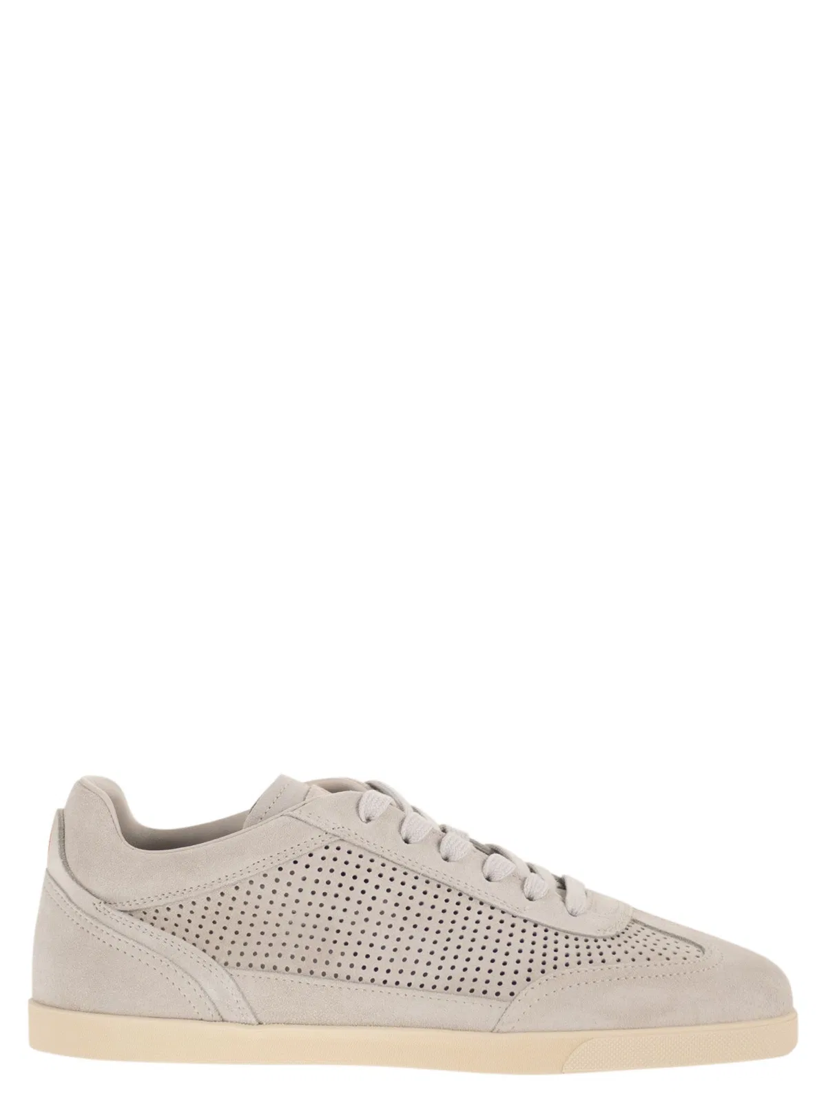 Kiton Perforated Calfskin Sneakers