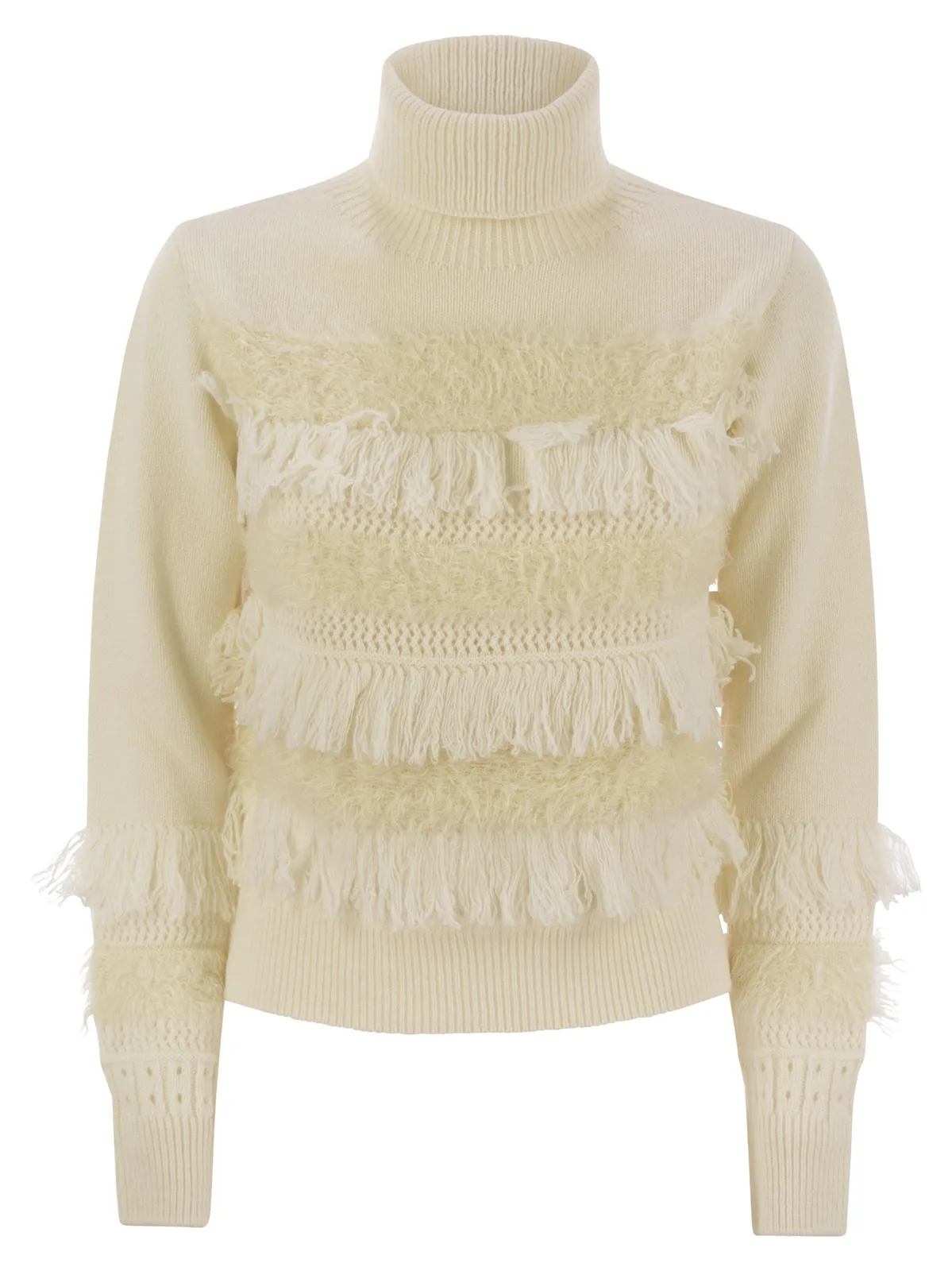 Vanisé Wool And Cashmere Blend Turtleneck Sweat