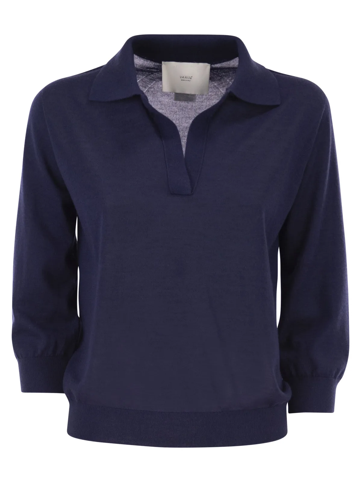 Vanisé Cashmere And Silk Knitted Polo