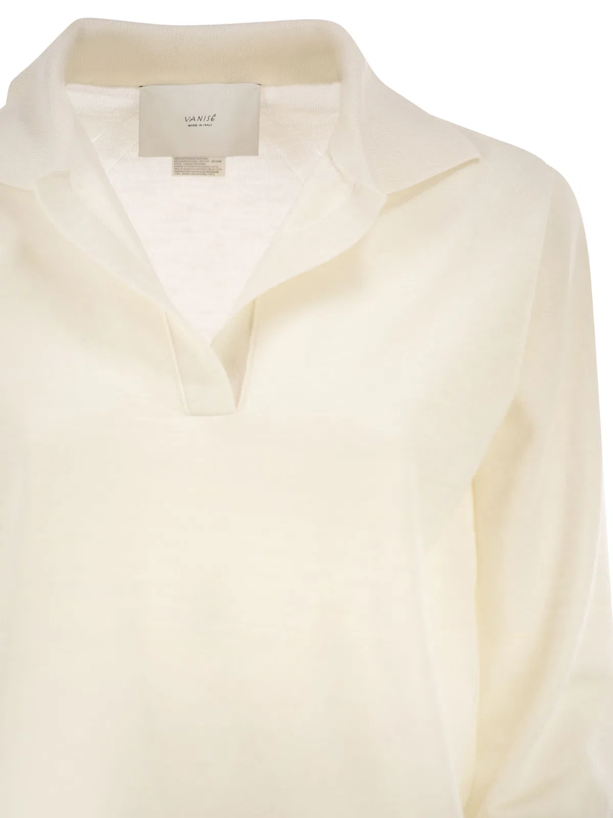 Vanisé Cashmere And Silk Knitted Polo
