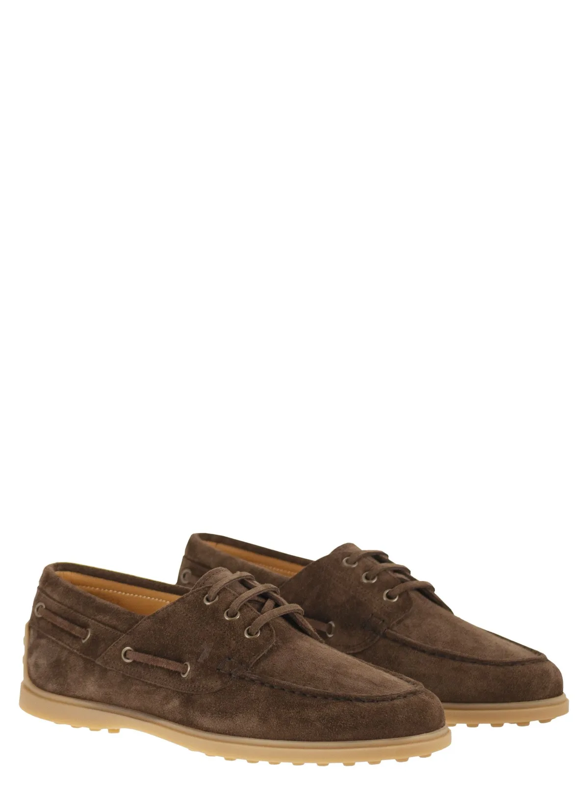 Tod's Suede Boat Shoe